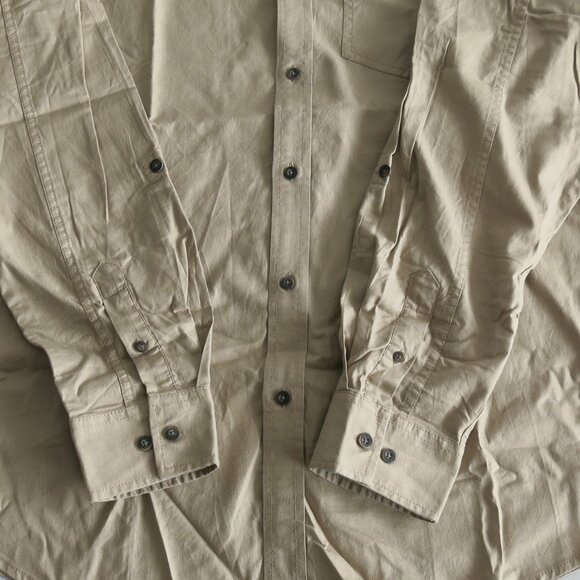 Retreat 100% Cotton Button Down Long Sleeve Dress/ Casual Shirt - Size Medium - Picture 5 of 7